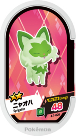 Sprigatito Mezastar Card