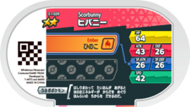 Scorbunny Mezastar Card