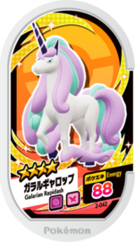 Rapidash (Galarian) Mezastar Card