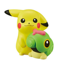 Pikachu & Caterpie Figuur