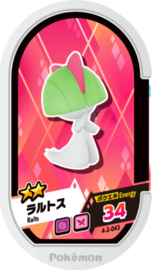 Ralts Mezastar Card