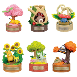 Pokémon Re-Ment A Little Tale of the Forest: Starly & Shroomish Figuur