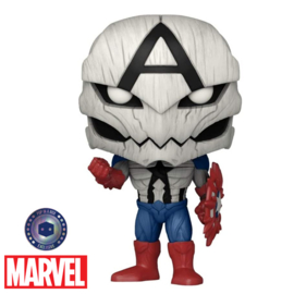 Marvel Venom: Poison Captain America Funko Pop 856