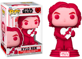 Star Wars: Kylo Ren (Valentine) Funko Pop 591 (Boxdamage)