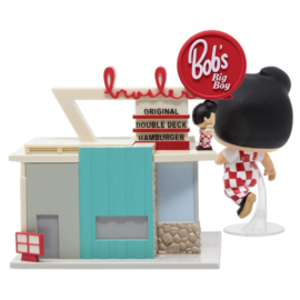 Bob's Big Boy: Big Boy with Restaurant Funko Pop 22 (boxdamage)