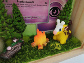 Pokémon Diorama: Girafrig