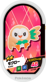 Rowlet Mezastar Card
