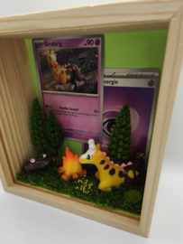 Pokémon Diorama: Girafrig