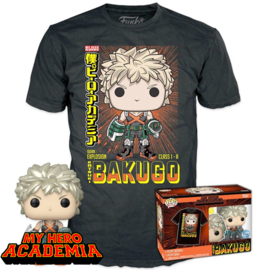 My Hero Academia: Katsuki Bakugou Pop + Tee (Maat L)