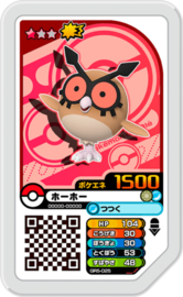 Hoothoot Ga-Olé Card