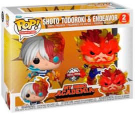 My Hero Academia: Shoto Todoroki & Endeavor Funko Pop 2 Pack