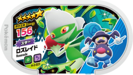 Roserade & Mr. Rime Mezastar Card