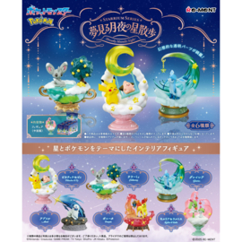 Pokémon Re-Ment Starrium: Pikachu & Cleffa Figuur