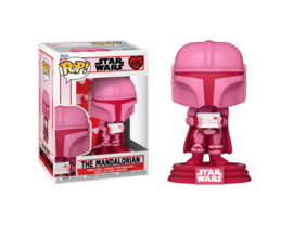Star Wars The Mandalorian: The Mandalorian (Valentine) Funko Pop 495