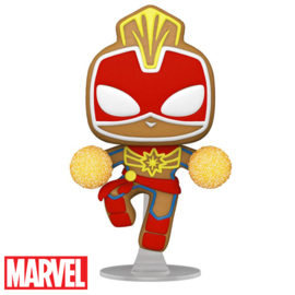 Marvel Holiday: Gingerbread Captain Marvel Funko Pop 936