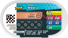 Rhydon Mezastar Card