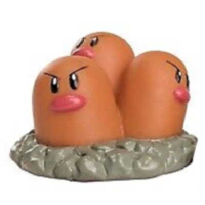 Dugtrio Figuur