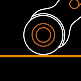 Fiskars Rotary Blade Ø45mm Titanium Straight