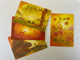 Kaartenset 'herfst'