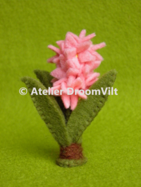 Patroonblad 'Een kleine hyacinth'