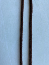Stokvilt 'chocolade' (per meter)