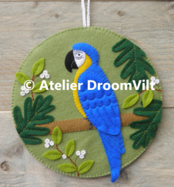 Patroonblad 'Hanger in de jungle'