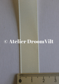 Grosgrain 16 mm crème (per meter)