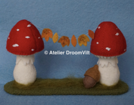 Patroonblad 'Feest in het bos'
