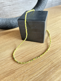 Choker - edelsteen Serpentijn