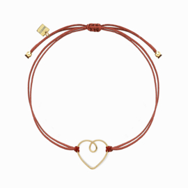 LOVE GOLDEN HEART ARMBAND