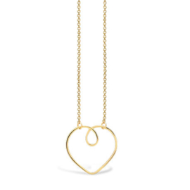 LOVE GOLDEN HEART KETTING