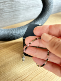 Choker watermeloen toermalijn