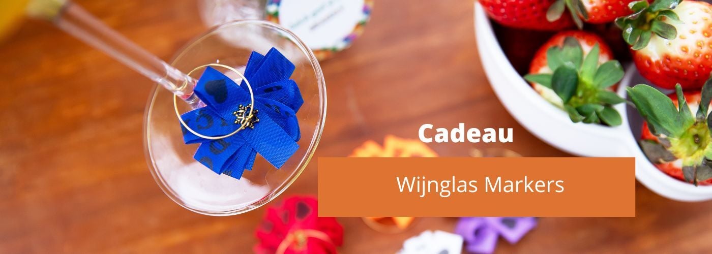 Wijnglas markers