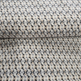 Soepele katoen met  fijn  motief   Art  MC0313