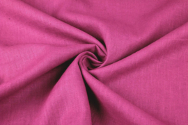 100 % gewassen  Linnen kleur  Fuchsia   - ART 040