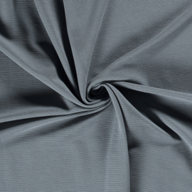 Rib    jersey  kleur staal blauw    Art N 18493/006