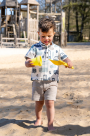 Frence Terry met   kraan machine   .  Art  N24482/ 051  nieuwe collectie