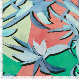 100 %  viscose   met  motief Art N25089/002
