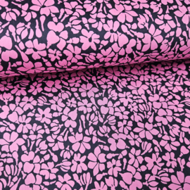 Stretchkatoen met mooi motief  Art Q22791