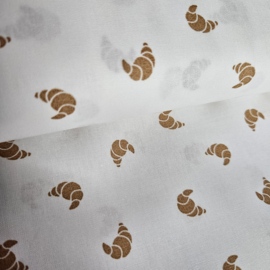 Nieuw 100% cotton  Croissants  Art K15115- 510D