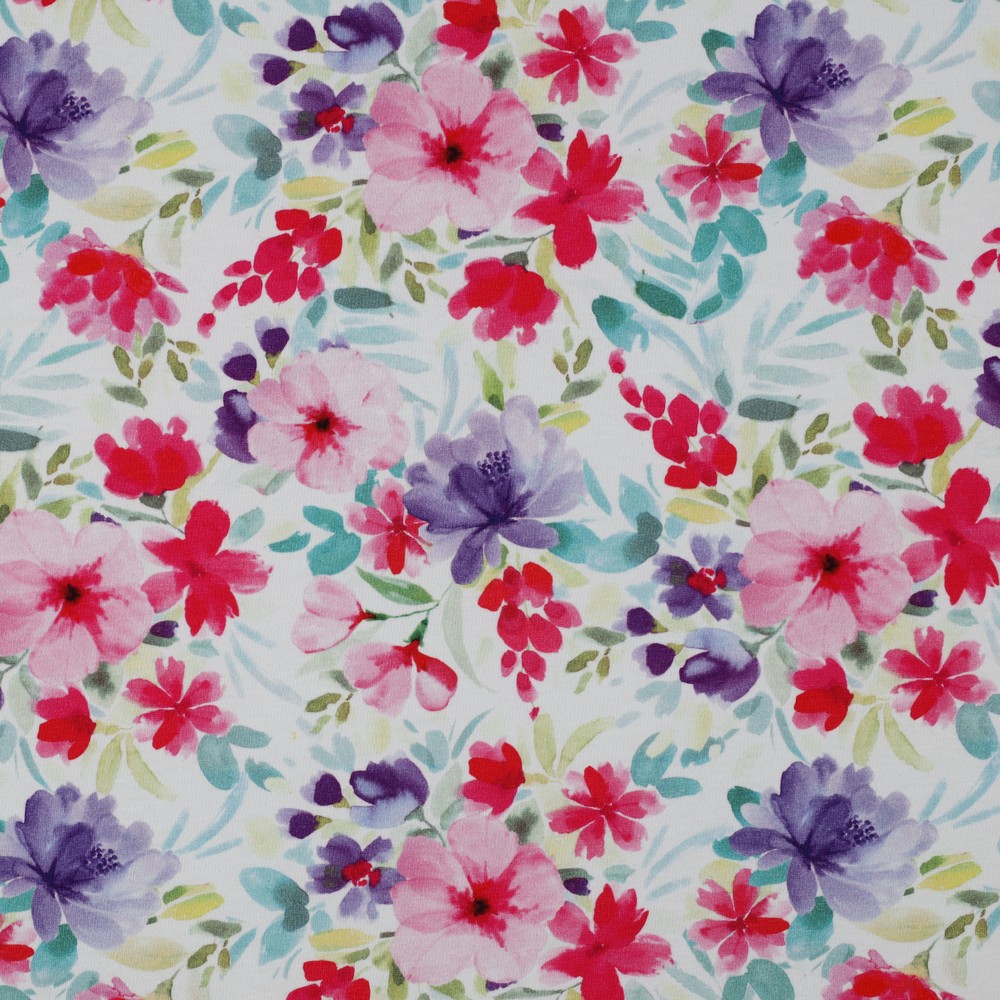 Cotton jersey voor topje , jurkjes enz  .. Art  V 04098-002