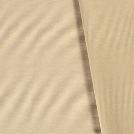 Rib    jersey  kleur beige   Art N 18493/052