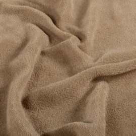Stretch Badstof kleur  camel    ART 11707/353