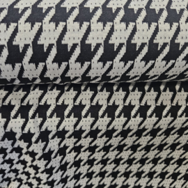 Jersey met   pied de poule motief  Art  VT -002