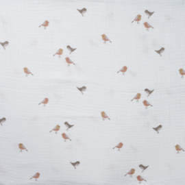 Hydrofiel met vogeltjes  motief    Art K42039-510