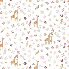 100% katoen  giraffe motief ART VH6784.001 € 8,00 p/m