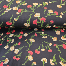 100% Viscose  gewerkt motief   Art  B5855-008
