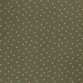 Cotton jersey    beren  donkergroen Art N 21722-028