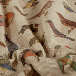Nieuw !!!Linnen Look vogels     ART 01970/053