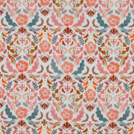 Jersey met   digital flowers  Art V06343-002